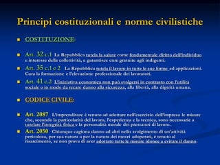 Corsi sicurezza lavoro: normative e principi base