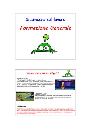 Corso sicurezza sul lavoro: Importanza e procedure.